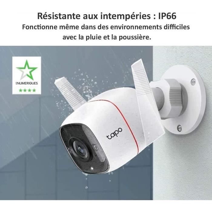 TP-Link Tapo Caméra Surveillance WiFi Extérieur Caméra IP haute résolution  3MP , Vision nocturne, détection de mouvement TAPO C310 sur marjanemall aux  meilleurs prix au Maroc