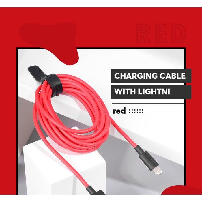 Câble de charge rapide APPLE (2M) avec connecteur Lightning pour