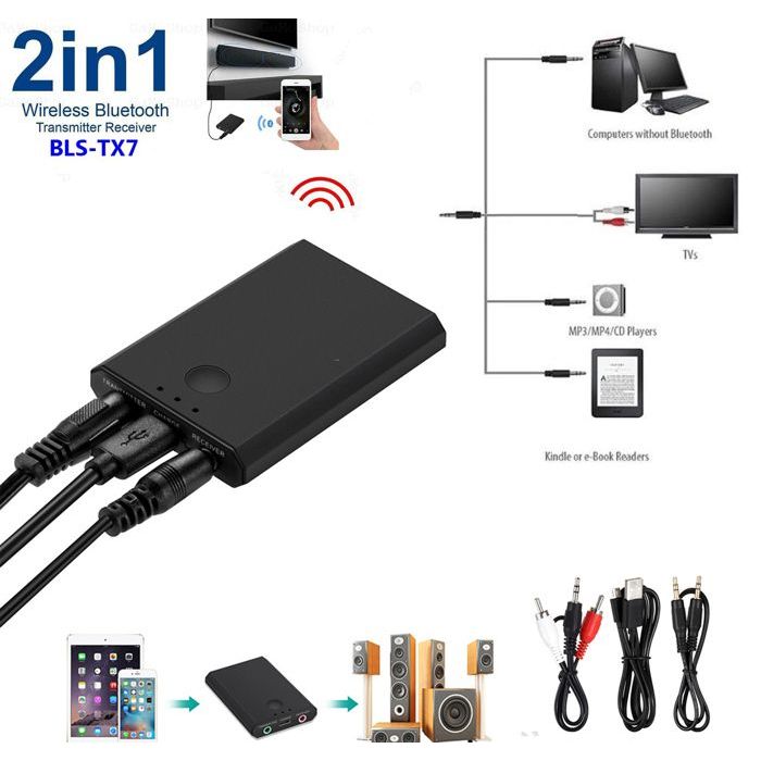 Récepteur USB Bluetooth 5.0 Stéréo de Musique audio sans Fil pour  Ordinateur TV - Équipements électriques domotique - Achat & prix