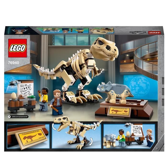 LEGO® 76940 Jurassic World L'Exposition du Fossile du T. Rex