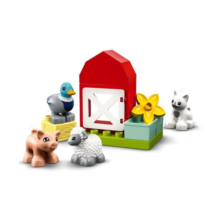 LEGO® 10949 DUPLO® Town Les Animaux de la Ferme Jouet avec Figurines du  Canard, Cochon et Chat pour Enfant de 2 Ans et + sur marjanemall aux  meilleurs prix au Maroc