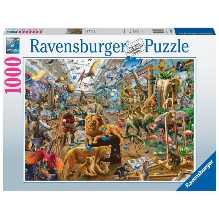 Ravensburger - Puzzle 1000 pièces - Le musée vivant sur marjanemall aux meilleurs  prix au Maroc