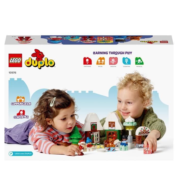 LEGO DUPLO 10976 La Maison en Pain d'Épices du Père Noël, Jouet Enfants 2  Ans sur marjanemall aux meilleurs prix au Maroc