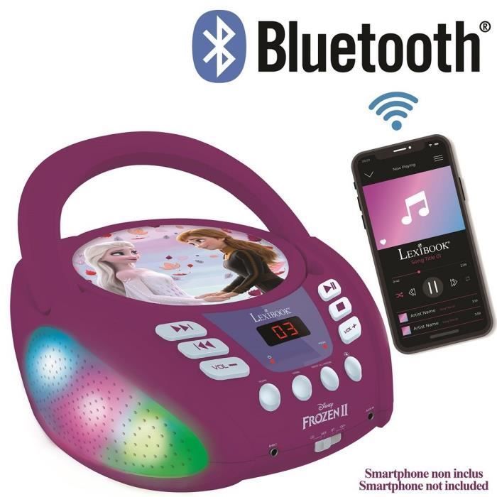 Lecteur CD Portable, Bluetooth Lecteur CD pour Maroc