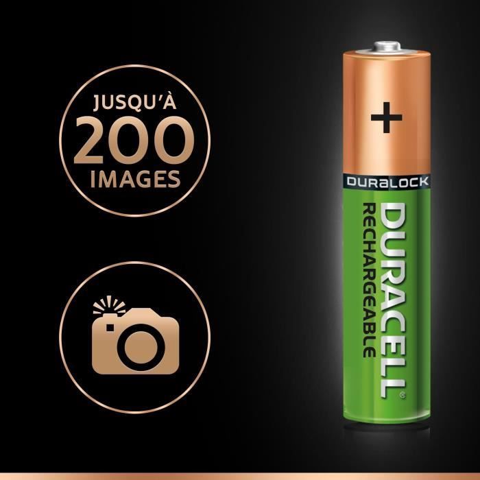DURACELL Recharges Plus Piles Rechargeables type LR03 / AAA 750
