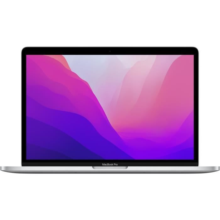 Apple - 13.3 MacBook Pro M2 - RAM 8Go - Stockage 512Go - Argent - AZERTY  sur marjanemall aux meilleurs prix au Maroc