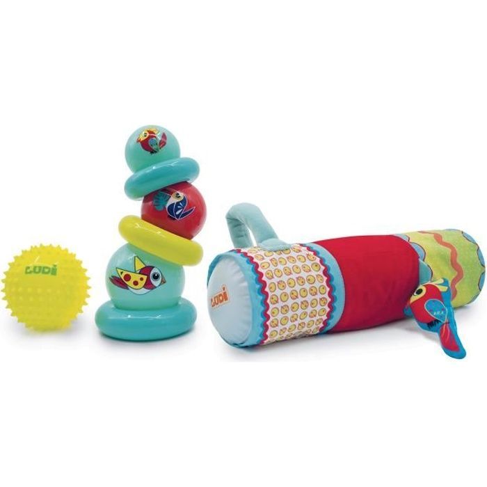 LUDI - Coffret d'éveil - Set de jouets spécial développement sensoriel