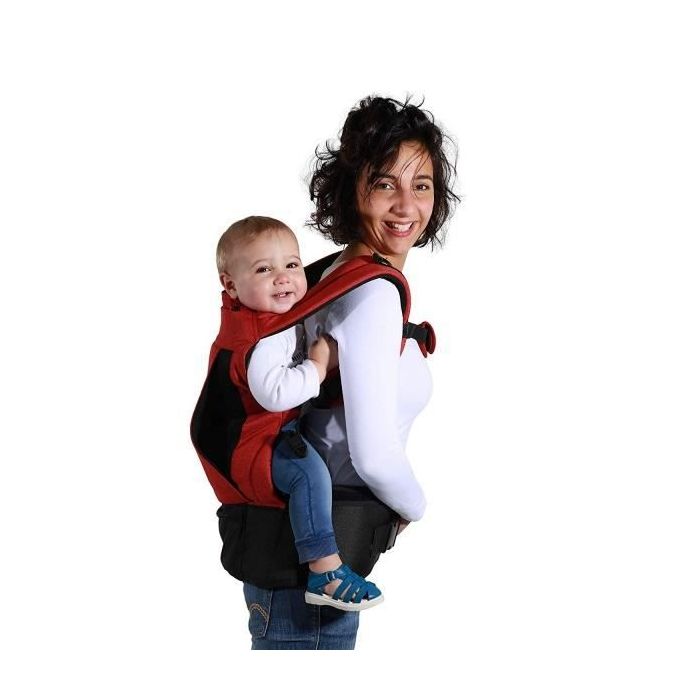 Porte bébé physiologique physionest - red chic - safety 1st sur marjanemall  aux meilleurs prix au Maroc