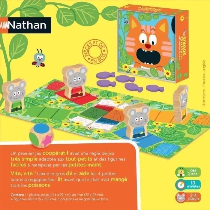 Le jeu des Petites souris Nathan Jeux : King Jouet, Jeux de