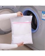 Zipper Sac à linge Machine à laver Dédié Sale Sac de lavage Sous