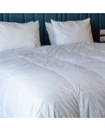 TODAY Parure de lit Coton 2 personnes - 240x260 cm - Bicolore Gris